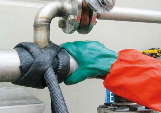 High pressure leak sealing system