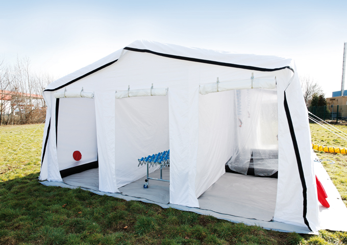 Decon shelter